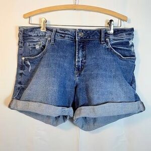 Denim Blue Women's Shorts